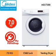 Midea Temperature Sensor Vented Clothes Dryer (7kg) MD-7388/MD7388