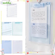 MOLIHA Clip Board, A4 Acrylic Sketch Folder, Students Supplies Transparent Drawing Painting Writing 