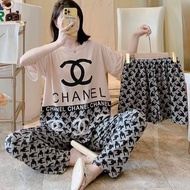 3in1 Korean Pajama Set Sleepwear For Women Terno Plus Size Nightwear