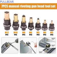 PULLBEAR Hand Rivet Nut Tool, Steel Nuts Fasteners Manual Rivet Tool, Tool Kit Easy Installation Sec