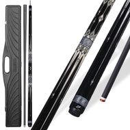 Jflowers JF10-23F Carbon Fiber Pool Cue Stick 12.5mm Low Deflection Billiard Cue Stick Case Set