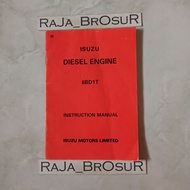 Isuzu Diesel Engine 6BD1T Manual Book Indicator Book
