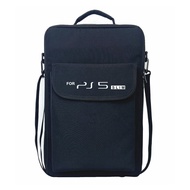กระเป๋าเป้สะพายหลังแบบพกพาสำหรับการเดินทาง PS5บางเคสพกพากระเป๋าถือสะพายไหล่กระเป๋าเก็บของสำหรับ Playstation 5 Slim อุปกรณ์เสริมเกมคอนโซล