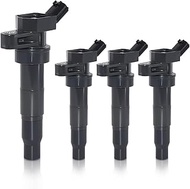 UF611 C1667 Ignition Coil Pack 4set Compatible with Kia Borrego Forte Koup Optima Rondo Hyundai Gene