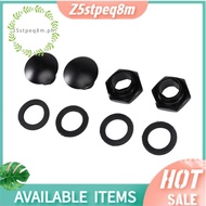 Rear Windshield Glass Strut Hardware Kit Fit for   92-95 Hatchback EG6  Black