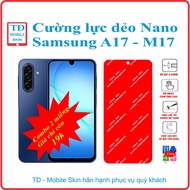 Toughened flexible phone screen protector for Samsung A17 / M17