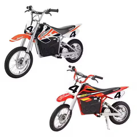MX650 and MX500 Dirt Rocket Ride On Electric Rechargeable High Torque Motorcross Motorcycle Bike for