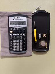 TI Texas Instruments BA II plus Financial Calculator CFA Financial FRM Exam CMA Financial Calculator