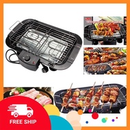 Smokeless electric grill