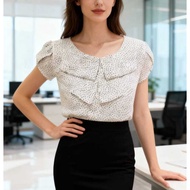 Polka dot Blouse ST.ives Edition 13 flowy casual formal trendy