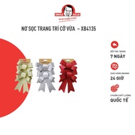 MEDIUM SIZE DECORATIVE STRIPED BOW (2 PCS/PACK) UBL – XB4135