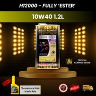 JETRON BLACKGOLD ZH12000-EXCELLENT FULLY ESTER 1.2L 10W40  Bigbike 4T Minyak Pelincir Motosikal Engi