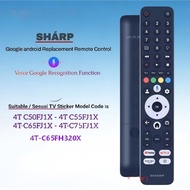 Suitable for Sharp FJ1X Google Android TV replacement remote control, with voice function SH-V10 4T-