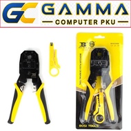 CRIMPING TOOL RJ45 RJ11 RG45 BOSI BOSI CRIMPING PLIERS/ BOSI 3-HOLE CRIMPING TOOL/