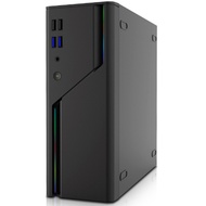 A09R Mini Computer Empty Chassis 5V ARGB Panel 4USB Support Small 1U Power Supply Itx Main Board