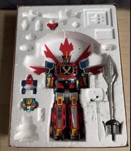 日版 1981 Takatoku DX 戰國魔神 Goshogun 超合金  ( 原裝配件/ Made In Japan ) POSE + Popy Bandai 魂