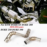 READY STOCK For KTM Duke 125 Duke 200 Duke 390 KTM 390 2010-2016 Motorcycle Exhaust Modified Middle 