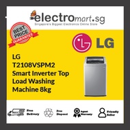 LG T2108VSPM2 Smart Inverter Top  Load Washing  Machine 8kg