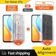 Easy Install HD Privacy Anti Spy Tempered Glass Screen Protector for Honor X7e X8C X8B X8A X7E X7D X
