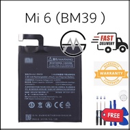 Xiaomi Mi 6 Mi6 Battery BATERI BM39 (3350 mAh)