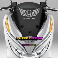 HONDA PCX LOGO 23 VISOR STICKER CUTTING STICKER