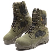 CP รองเท้าบูทฝึกหัดกลางแจ้ง DELTAรองเท้าบูทซิปหุ้มข้อ