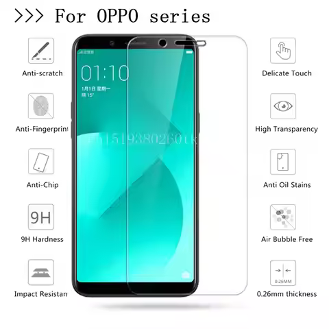 tempered glass film screen phone protective glass For OPPO F1s A57 A83 A53 A59S F3 F1 R9 R9R9S A39 P