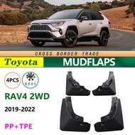 19-25 Toyota RAV4 RAV4 Two-wheel Drive Auto Parts Four-wheel Drive Front Rear Tire Modified Mudguard