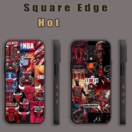 Casing For Xiaomi POCO M6 PRO C61 M6 X6 F6 PRO C75 X7 Pro F7 PRO Chicago Bulls Logo Art YDB44 Phone 