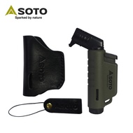 SOTO L型填充式掌中點火器皮套組/ ST-486AGCSS/ 軍綠