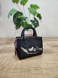 Laksmi Peta Bordir/Tas Batik/Tas Tenun/Tas Kulit/Tas ethnic/Tas Wanita