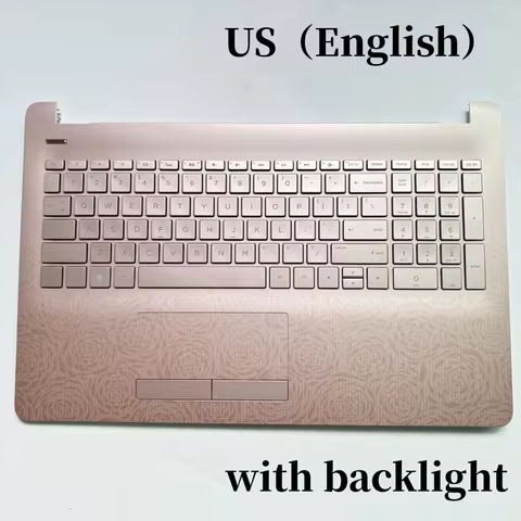 100%NEW US english For HP 15-BS 15-BW Laptop Keyboard Palmrest Upper TOP Cover 925564-001 925565-001