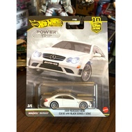 HOT WHEELS PREMIUM 2008 Mercedes-Benz CLK 63 AMG Black Series - White