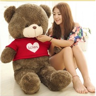 Boneka Beruang Peluk Sweater Besar, Boneka Beruang Teddy, Boneka Kain, Ejen Kedai Dalam Talian, Mode
