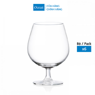 [Cam Kết Đổi Trả Nếu Vỡ] Bộ 6 Ly/Cốc Rượu Thủy Tinh - Ocean Madison Cognac 650ml - Chính Hãng