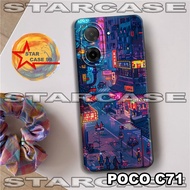 Softcase poco c71 /S48/ Motif poco c71/casing poco c71/silicone
