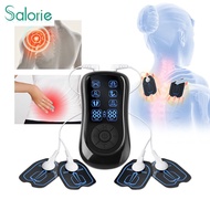 USB Rechargeable 8 PADS TENS Unit Electric Massager EMS Pulse Muscle Stimulator Electrode Pads Digit