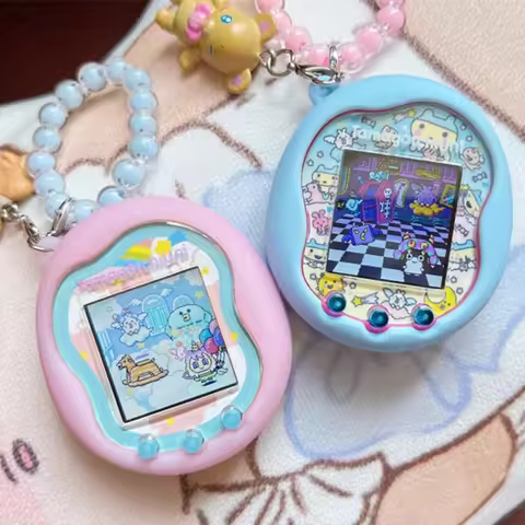 New Bow Tie Tamagotchi Uni Electronic Pet Soft Case Drop Protection Version Tamagotchi Cute Case Bir