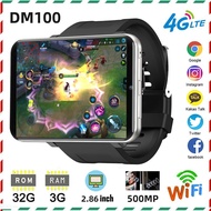 DM100 4G LTE สมาร์ทวอทช์ Android 7.1 3GB RAM 32GB ROM 5MP กล้อง IPS 2700mAh แบตเตอรี่ 2.86 นิ้ว Smartwatch หน้าจอสัมผัส