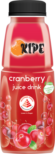 Ripe Superfruit - Cranberry Juice 24 x 250mL