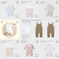 LAPOMME - La Pomme baby kisses long-sleeved bodysuit - 61A - NB 0M 3M 6M 9M 12M 18M - F.T9B - LF18C