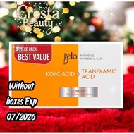 Belo Intensive whitening bar kojic soap x3 without boxes