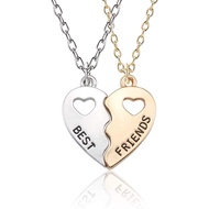 Sisadodo BFF Friendship Necklace for 2 - Best Friend Necklaces BFF Gifts for 2 Matching Heart Best F