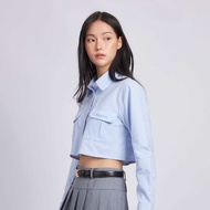 Moonland - Oxford Crop Shirt