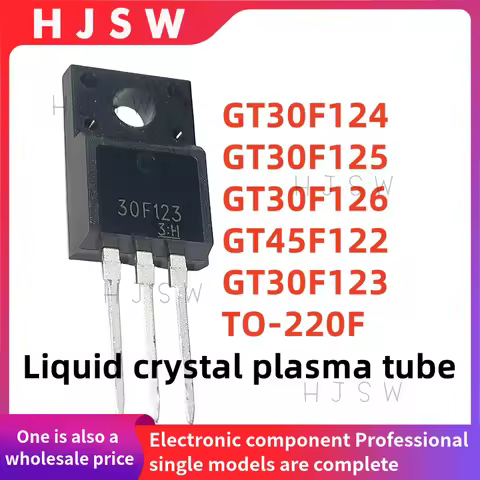 10PCS NEW GT30F124 30F124 GT30F125 30F125 GT30F126 30F126 GT45F122 45F122 GT30F123 30F123 TO-220F Li