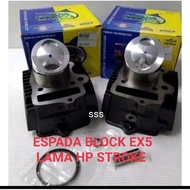 🔥 ESPADA BLOCK RACING HONDA EX5 HIGH POWER C70 GBO J 53MM 56MM 53 56 4 stroke lama power SYM BONUS s