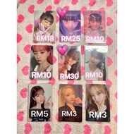 IZONE PHOTOCARD (YENA SMILEY, YENA SMARTPHONE, YURI SOLO, EUNBI, HITOMI, NAKO)