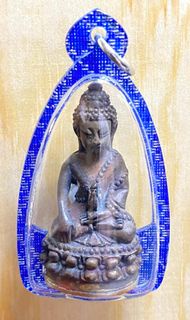 佛牌藥師佛(九寶銅)