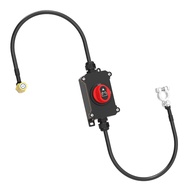 100A Battery Disconnect Switch, 12–48V Waterproof Top Post Battery Cut Off Switch with Wire(0.78ft) 