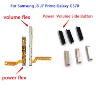 For Samsung Galaxy J5 J7 Prime G570 G570F G610 G610F volume flex power flex+Power  Volume Side Butto
